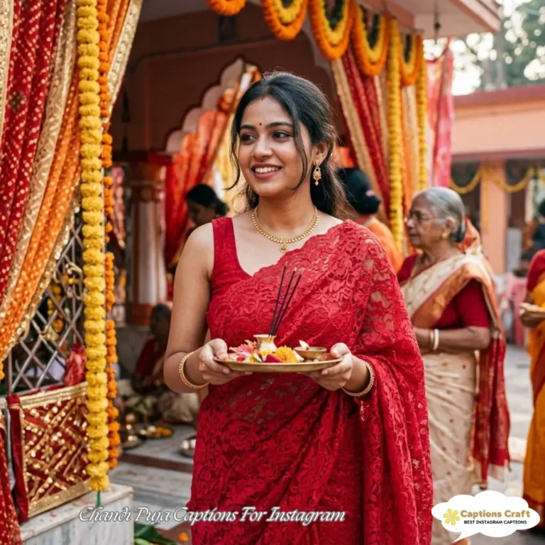 147+ Spiritual Chandi Puja Captions For Instagram And Quotres Filled With Blessings