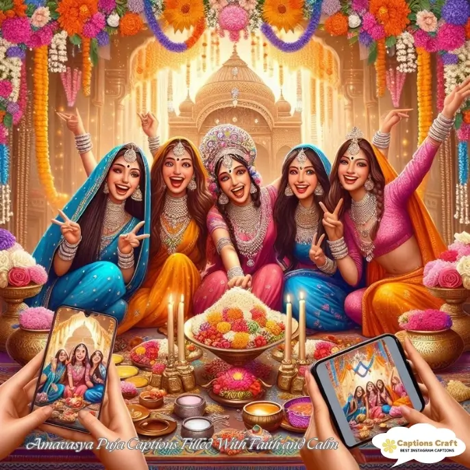 Amavasya Puja Captions Filled With Faith and Calm