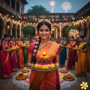 Celebrate Bathukamma with 147+ Creative Captions For Instagram and Quotes Magic