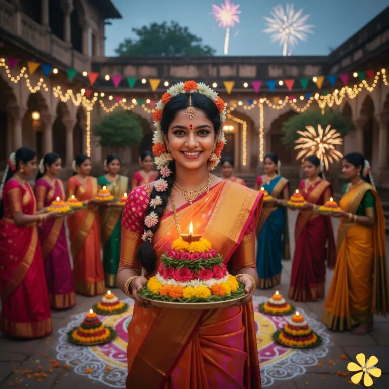 Celebrate Bathukamma with 147+ Creative Captions For Instagram and Quotes Magic