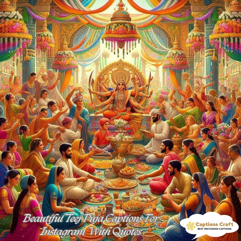 Beautiful Teej Puja Captions For Instagram With Quotes