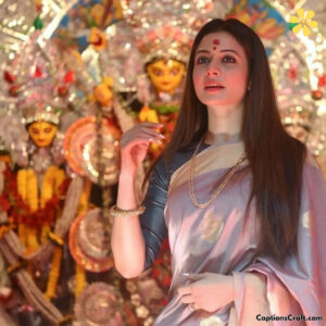 Celebrate Bengali Puja Captions For Instagram with 147+ Vibrant Expressions