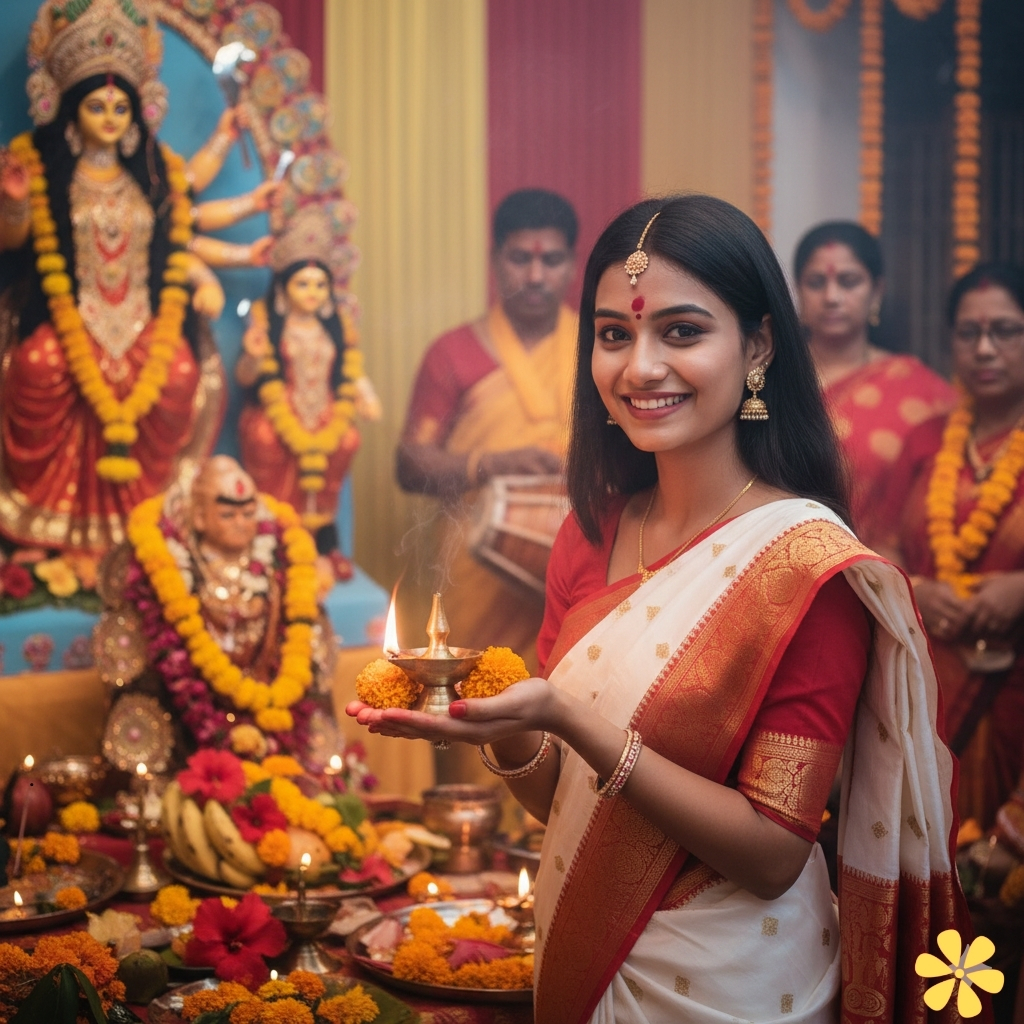 Chandi Puja Captions for Instagram