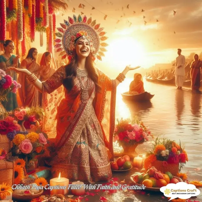 Chhath Puja Captions Filled With Faith and Gratitude