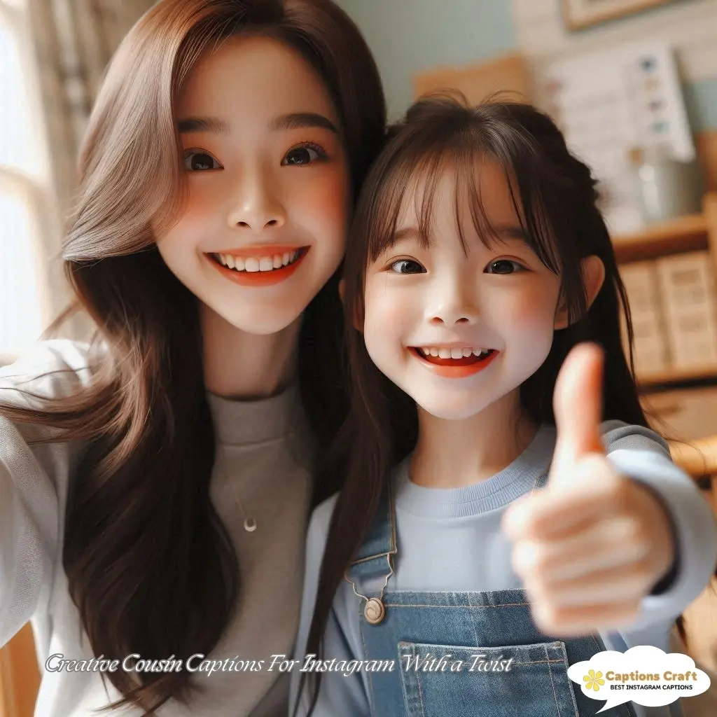 Cousin Captions For Instagram and Quotes That Spark Joy 125+ Unique and Fun Options