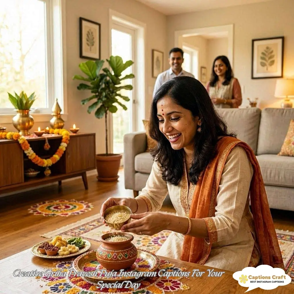 147+ Magical Griha Pravesh Puja Captions For Instagram and Quotes to Celebrate Homecoming