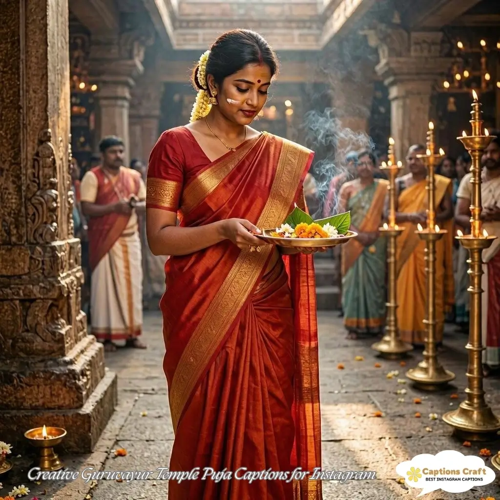 127+ Radiant Guruvayur Temple Puja Captions For Instagram and Quotes That Inspire Joy