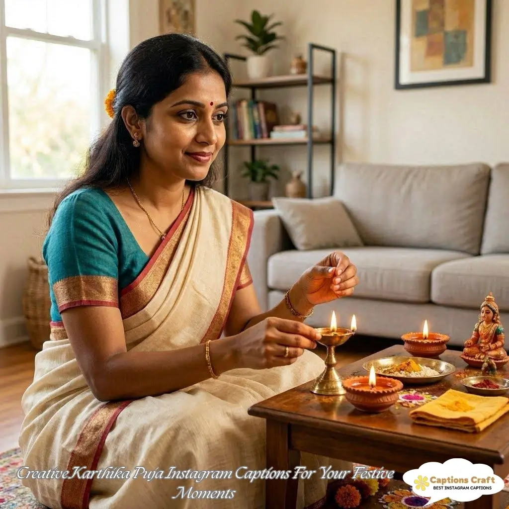 149+ Inspiring Karthika Puja Captions For Instagram to Shine Bright This Festival