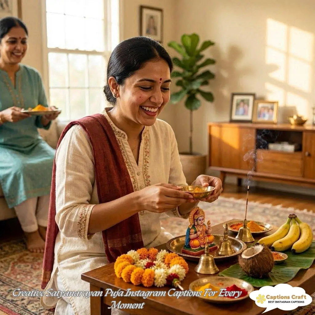 135+ Inspiring Satyanarayan Puja Captions For Instagram and Quotes to Shine Bright