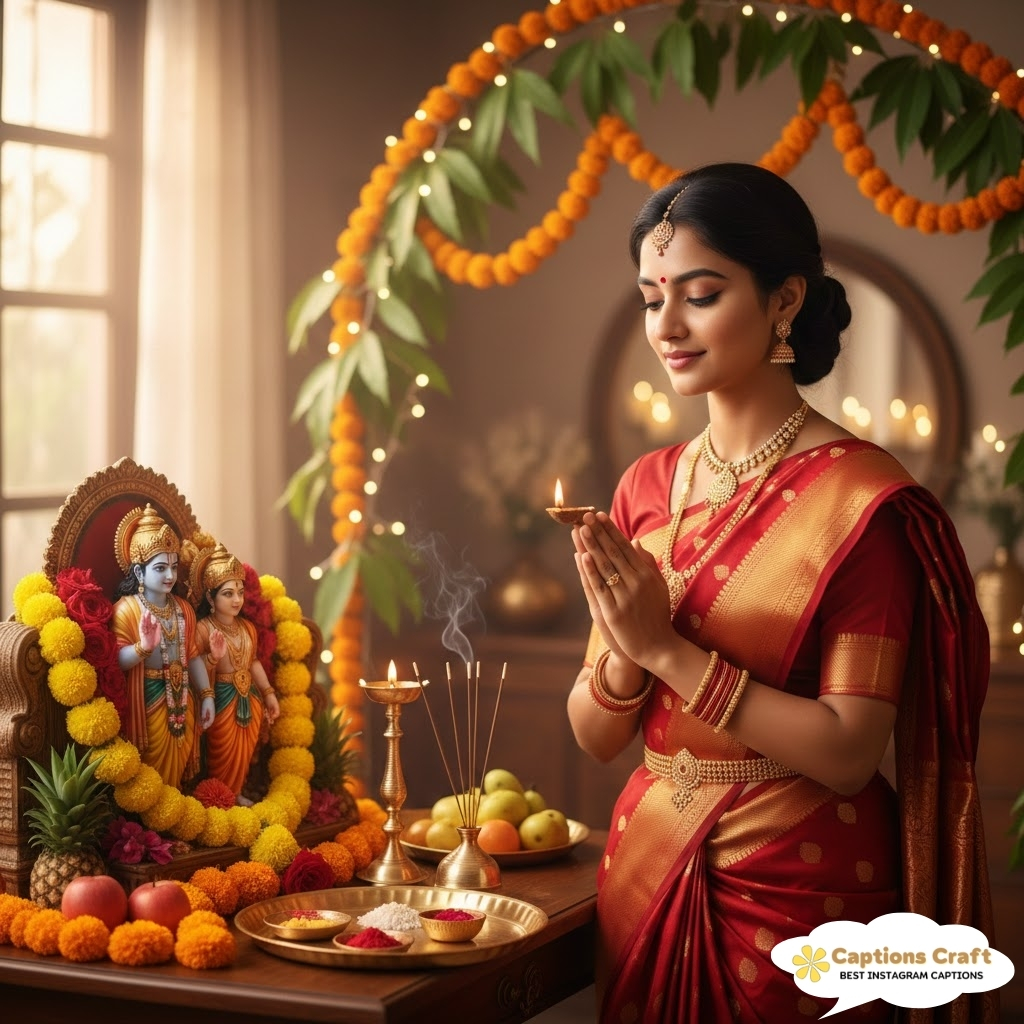 Creative Short Ram Navami Puja Captions For Instagram