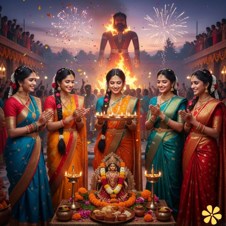 Dussehra Puja Captions for Instagram