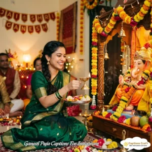 125+ Inspiring Ganesh Puja Captions For Instagram And Quotes to Celebrate the Festival