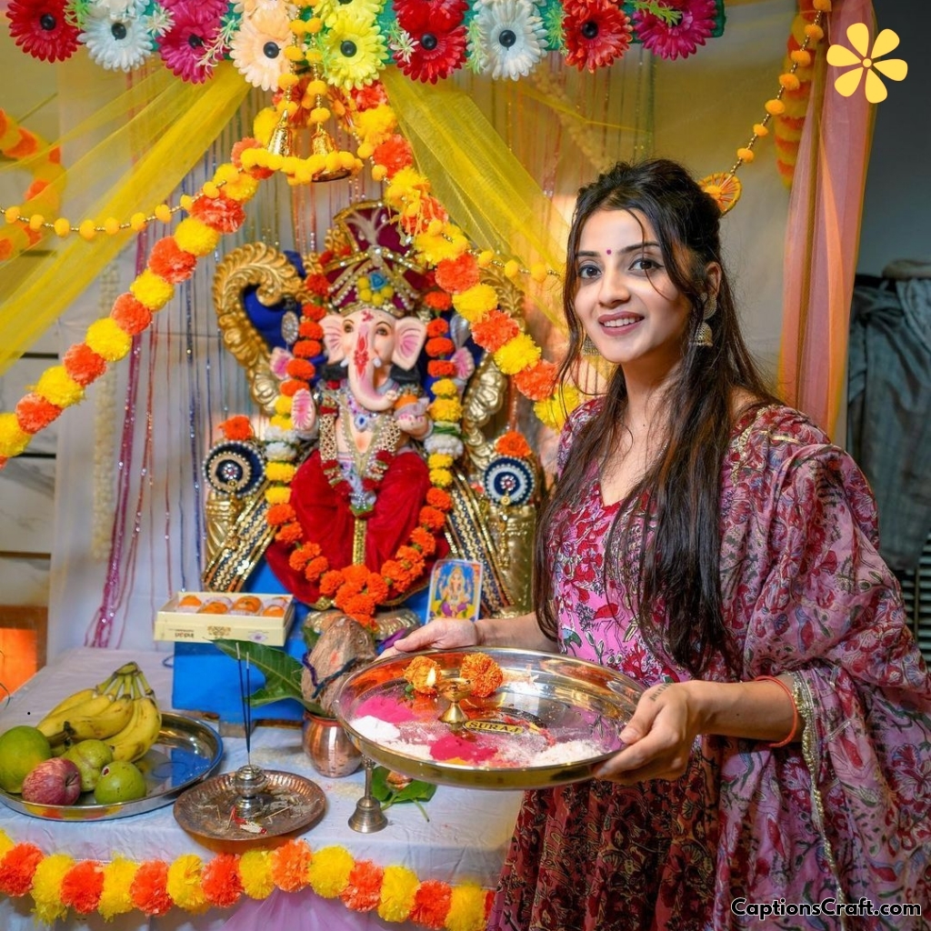 200+ Ganesh Puja Captions for Instagram to Celebrate with Joy and Devotion 6 Ganesh Puja Captions for Instagram