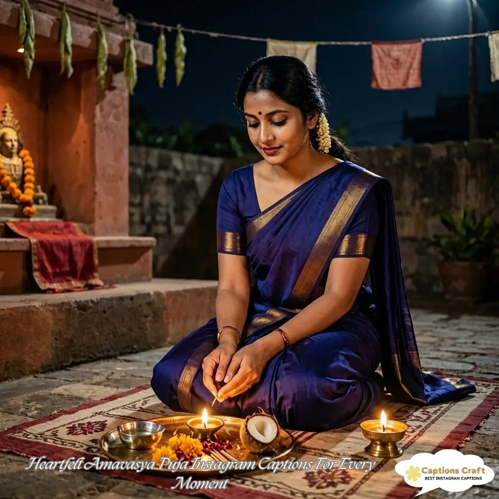 123+ Spiritual Amavasya Puja Captions For Instagram and quotes With Divine Vibes