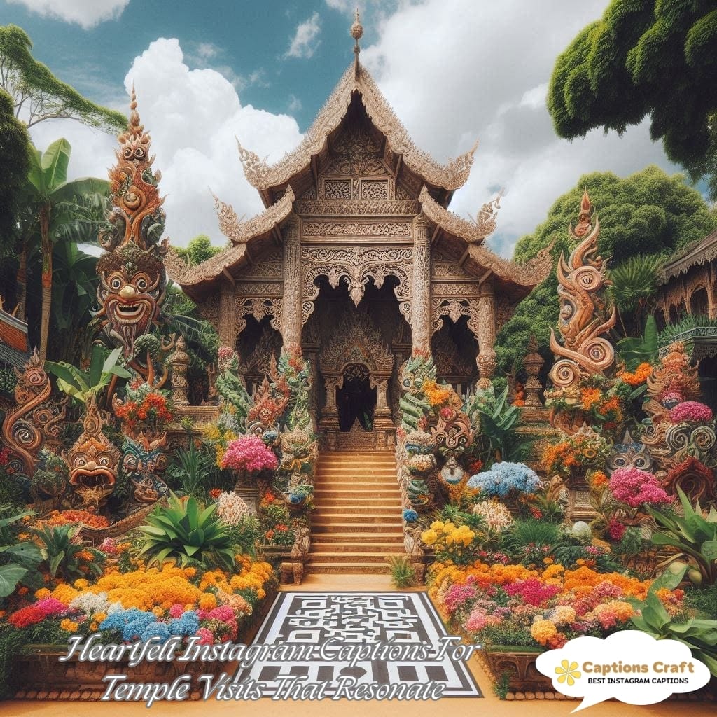 Heartfelt Instagram Captions For Temple Visits That Resonate