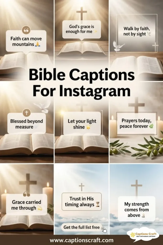 127+ Uplifting Bible Captions For Instagram and Quotes To Share God&rsquo;s Word