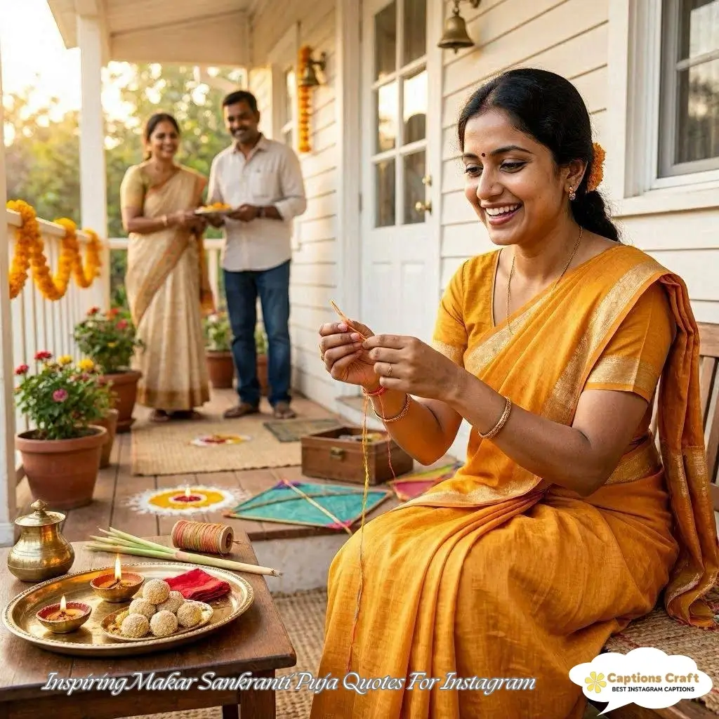 125+ Creative Makar Sankranti Puja Captions For Instagram and Quotes