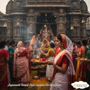 Jagannath Temple Puja Caption For Instagram