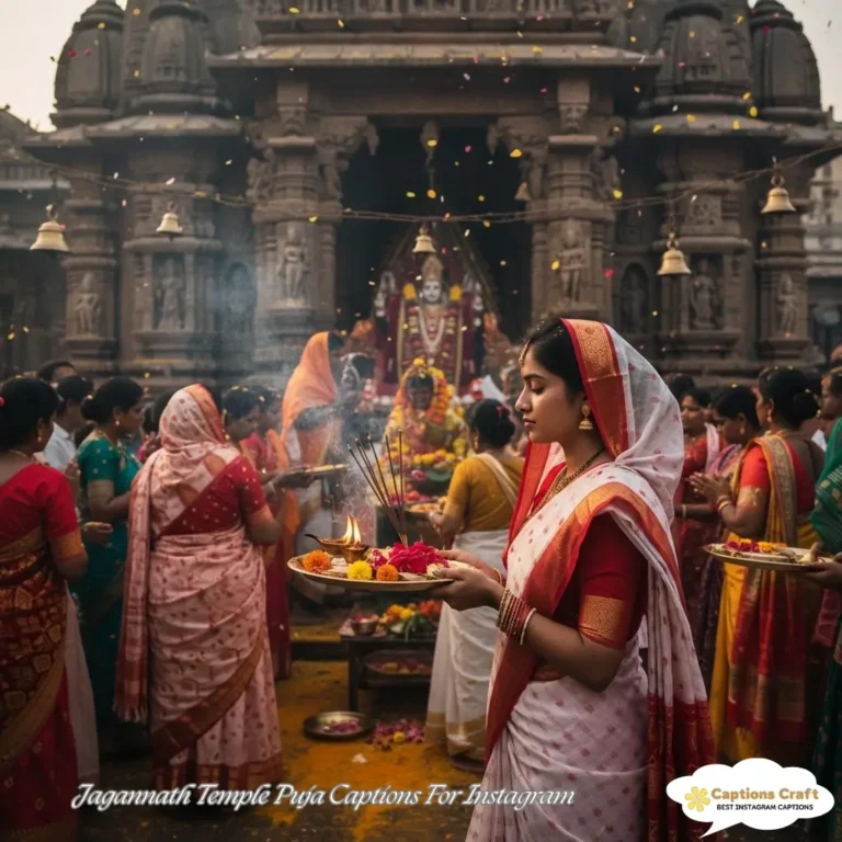 Jagannath Temple Puja Caption For Instagram