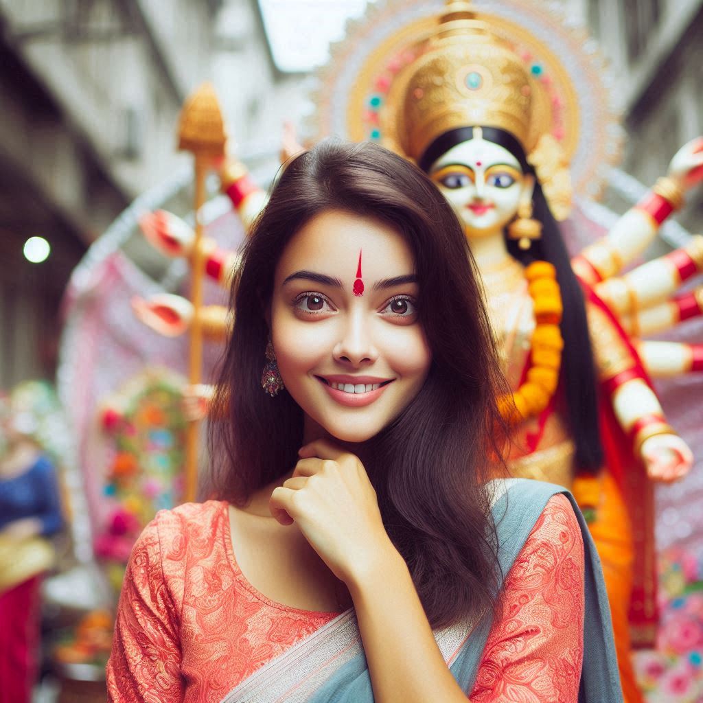 Joyful Captions For Instagram For Navadurga Puja Celebrations