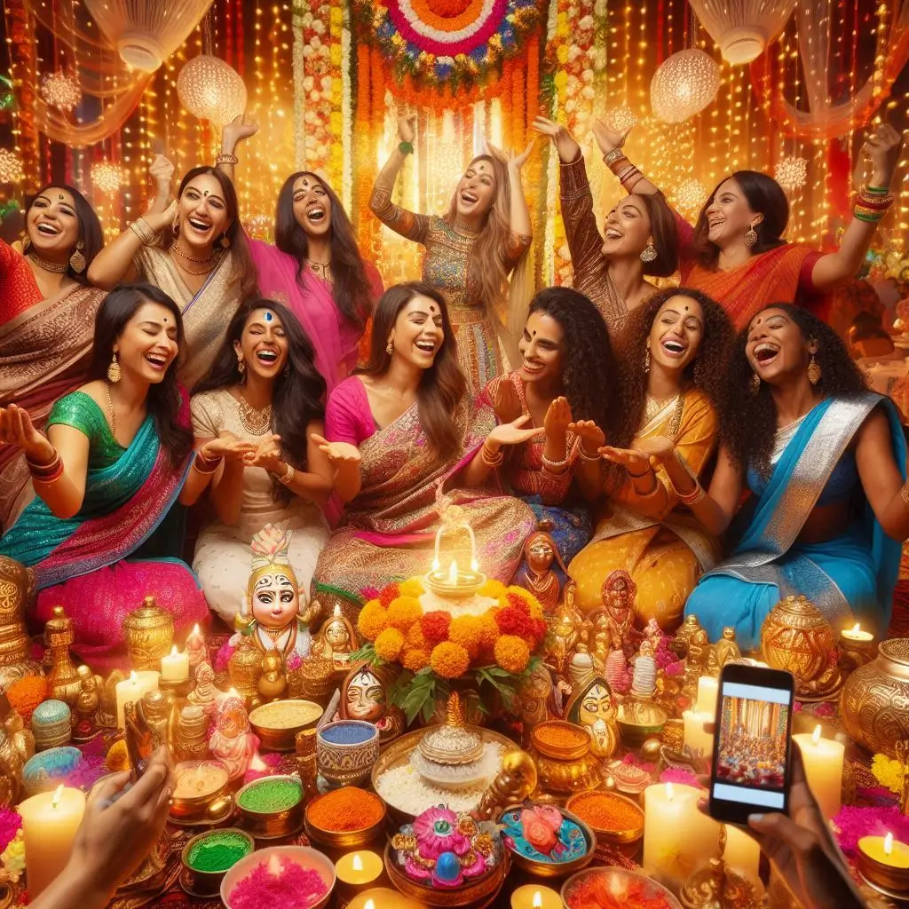 Joyful Diwali Puja Captions For Instagram Memories