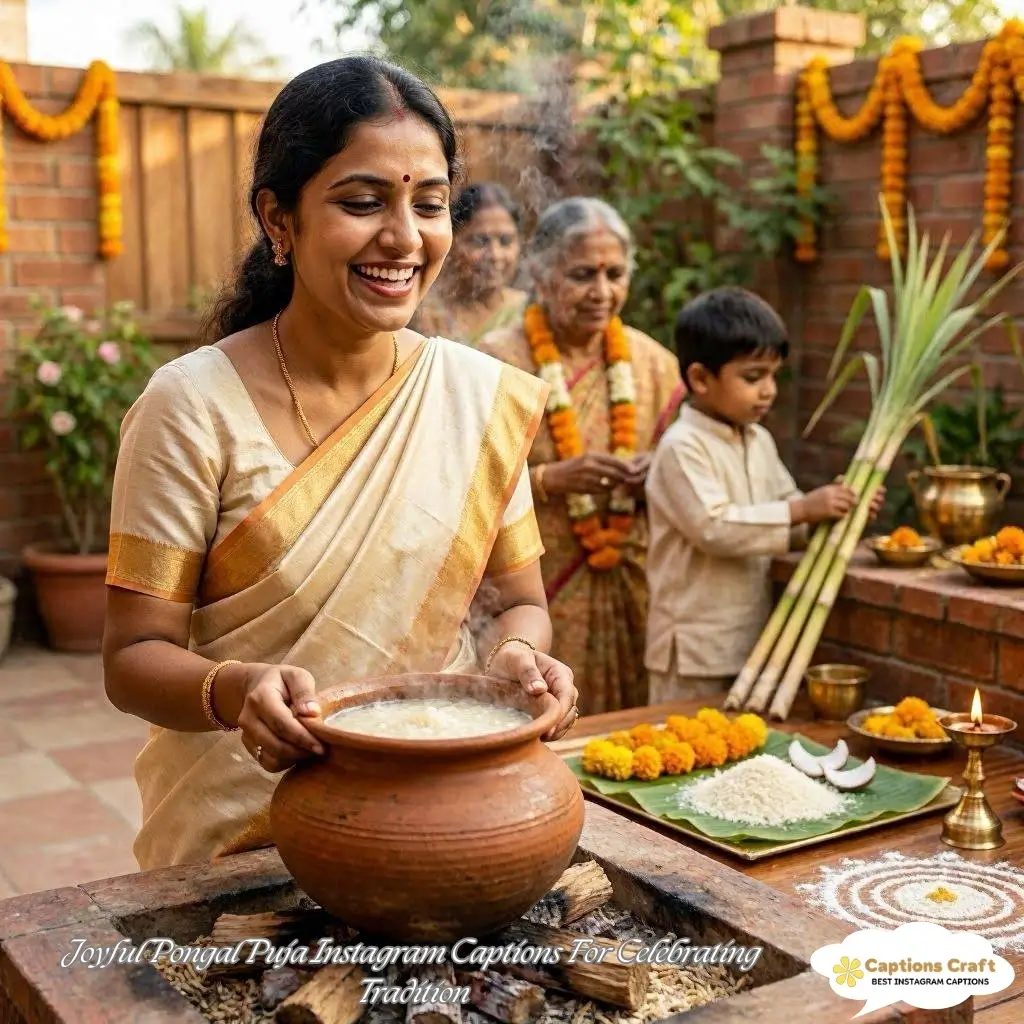 149+ Inspiring Pongal Puja Captions For Instagram and Quotes to Celebrate Joy