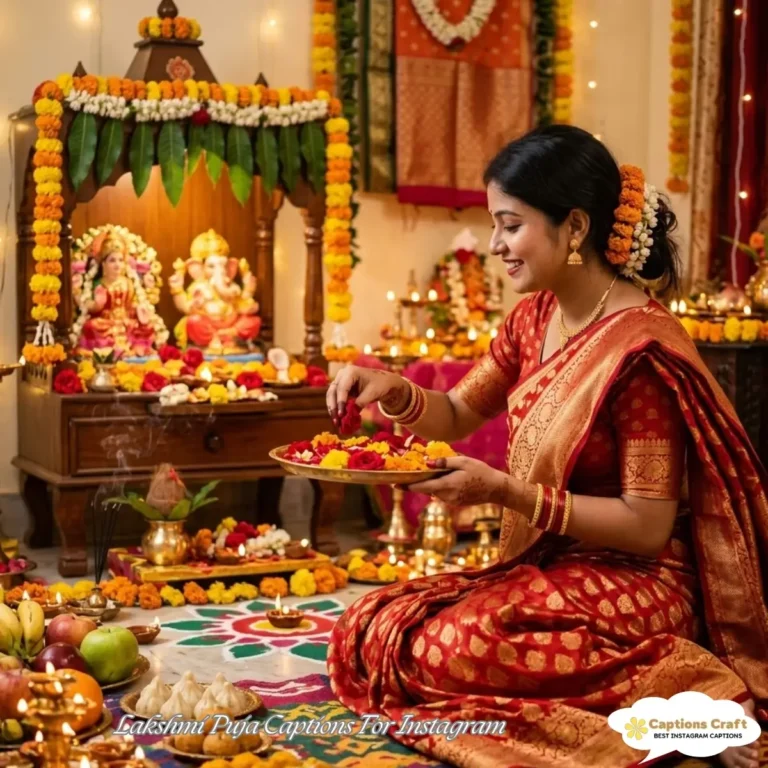 Lakshmi Puja Captions For Instagram