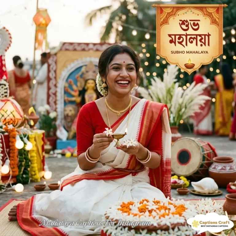 Mahalaya Captions For Instagram