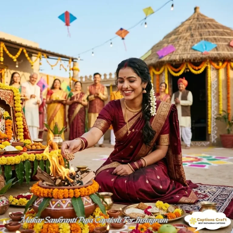 Makar Sankranti Puja Captions For Instagram