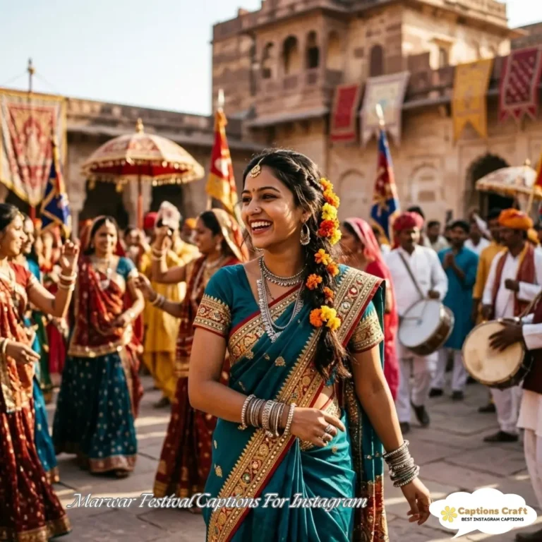 Marwar Festival Captions For Instagram