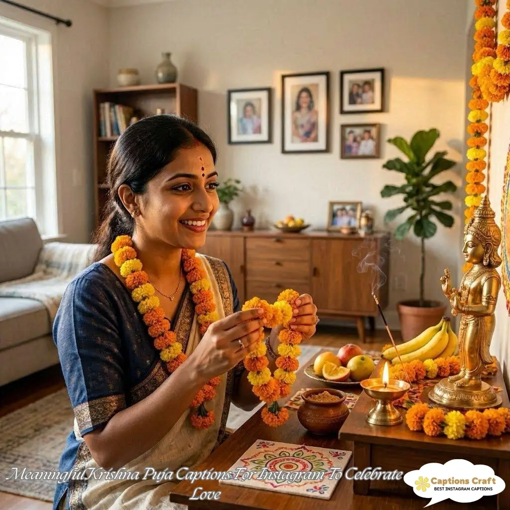 129+ Divine Krishna Puja Captions For Instagram & Quotes to Inspire Your Celebration