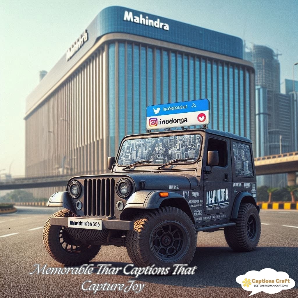 Memorable Thar Captions That Capture Joy