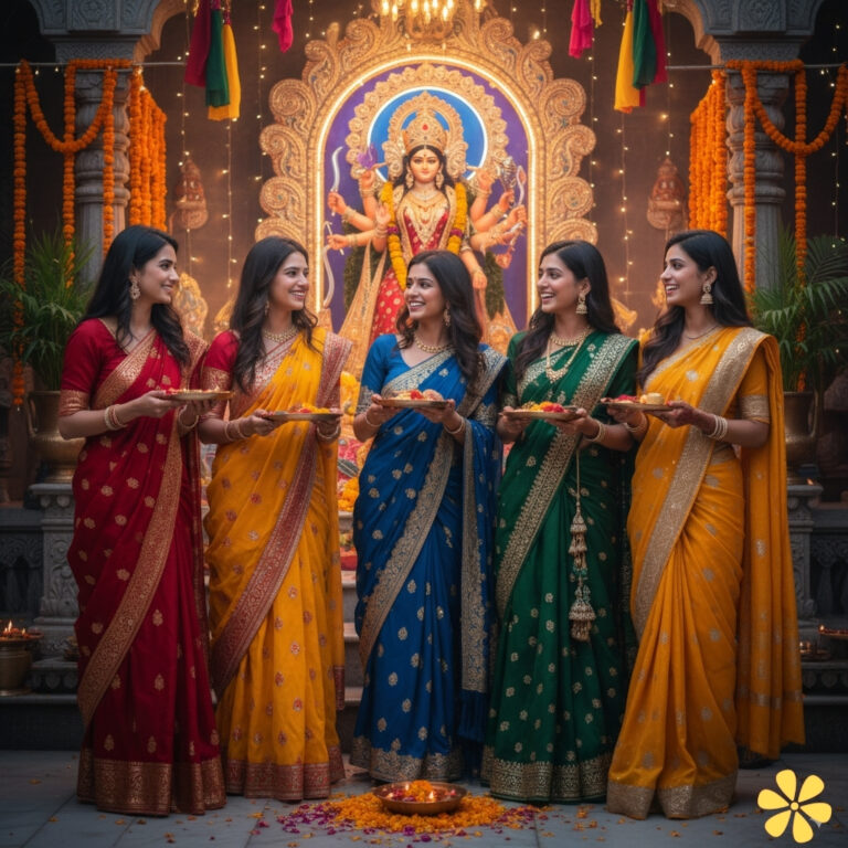 Navadurga Puja Captions for Instagram