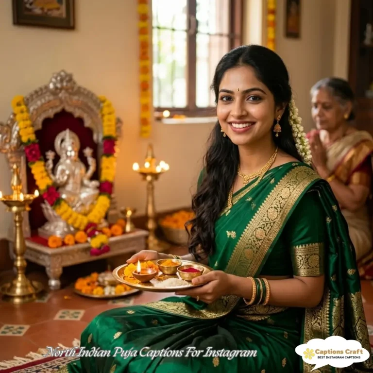 North Indian Puja Captions For Instagram