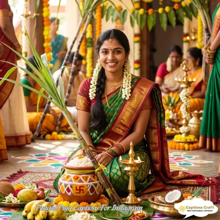Pongal Puja Captions For Instagram