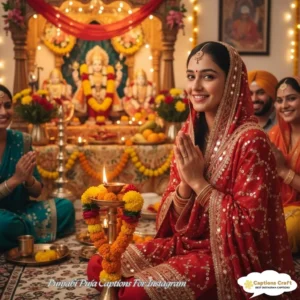 Punjabi Puja Caption For Instagram