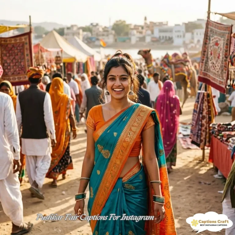 Pushkar Fair Captions For Instagram