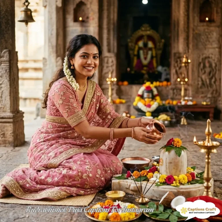 Rudrabhishek Puja Captions For Instagram