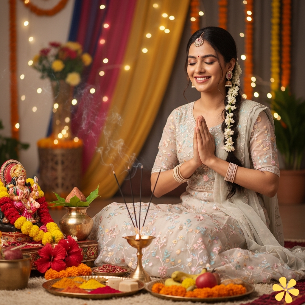 200+ Sharad Navratri Puja Captions for Instagram to Celebrate the Festive Spirit 13 Sharad Navratri Puja Captions for Instagram