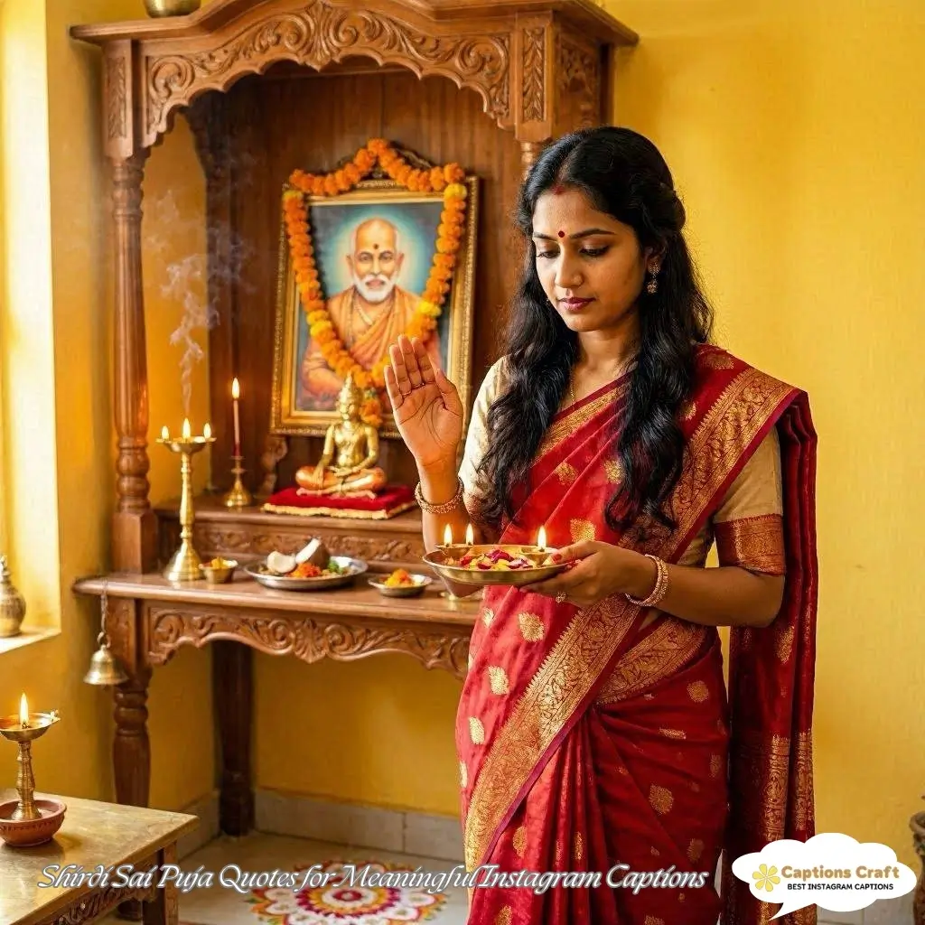 123+ Inspiring Shirdi Sai Puja Captions For Instagram and Quotes to Share Your Faith in 2026