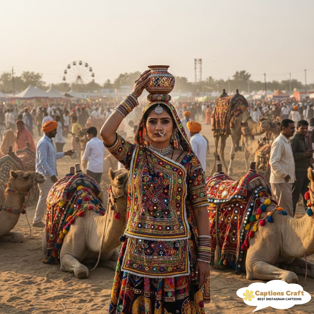 Short And Sweet Pushkar Fair Captions For Instagram Moments