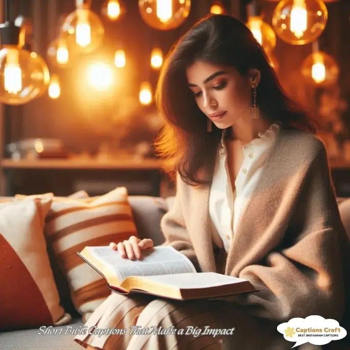 Short Bible Captions That Make a Big Impact