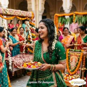 127+ Magical Teej Puja Captions For Instagram and Quotes to Celebrate Love