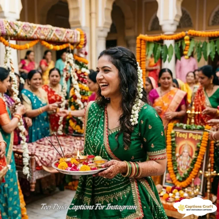 Teej Puja Captions For Instagram