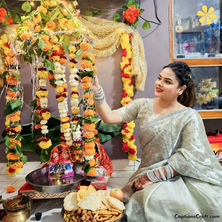 Teej Puja Captions for Instagram