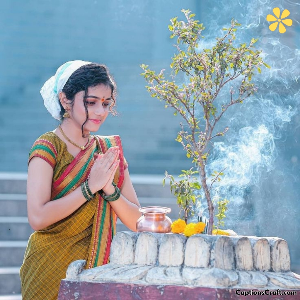 200+ Tulsi Puja Captions for Instagram to Celebrate Tradition and Devotion 7 Tulsi Puja Captions for Instagram