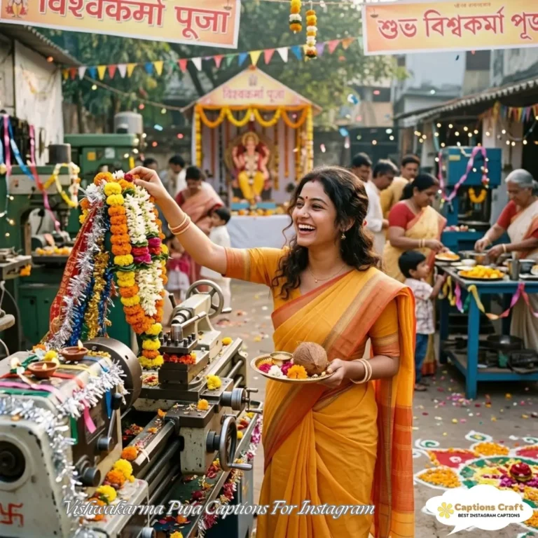 Vishwakarma Puja Captions For Instagram
