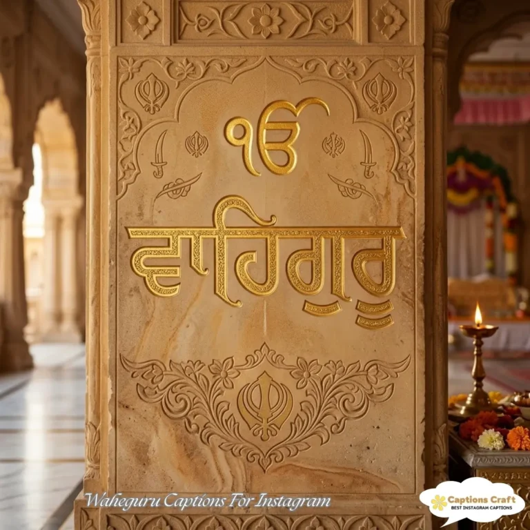 Waheguru Captions For Instagram