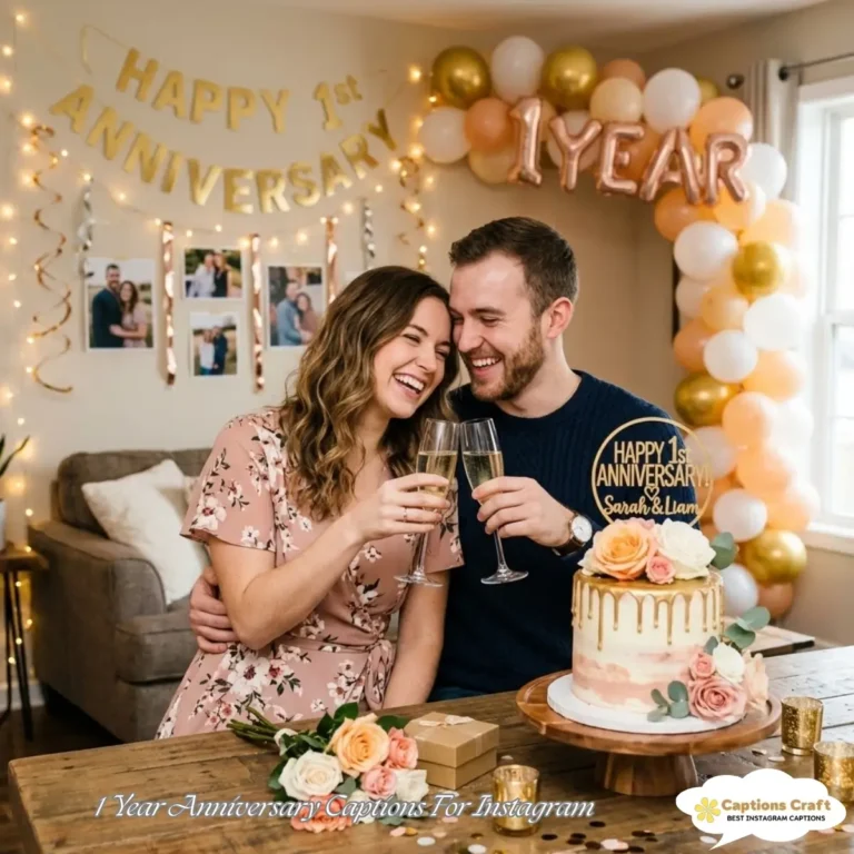 1 Year Anniversary Captions For Instagram