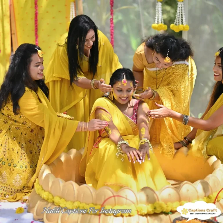 127+ Creative Haldi Captions For Instagram and Quotes to Brighten Your Celebrations